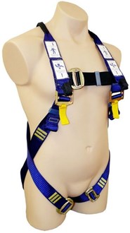 FULL BODY HARNESS -FRONT AND BACK ANCHORAGE POINTS WITRHJ CONFINED SPACE LOOPS